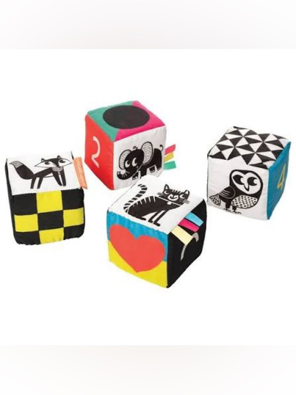 Manhattan Toy Wimmer-Ferguson Mind Cubes Soft Baby Activity Toy